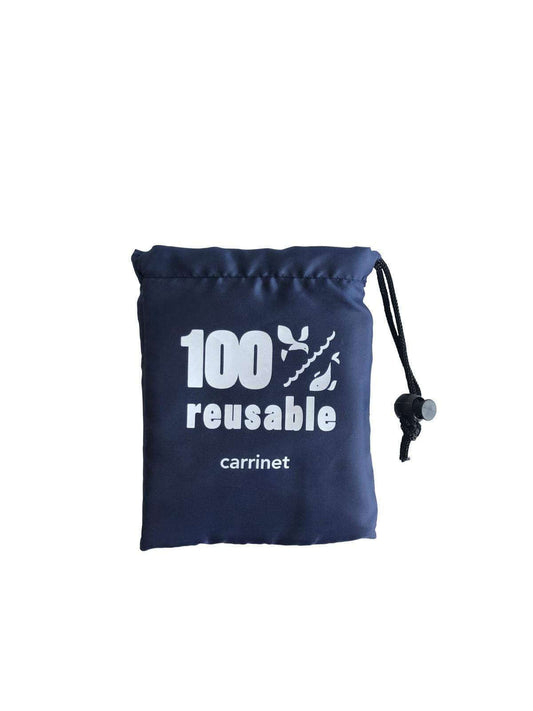 Shop Bag - "100% Reusable" BLÅ Carrinet shop
